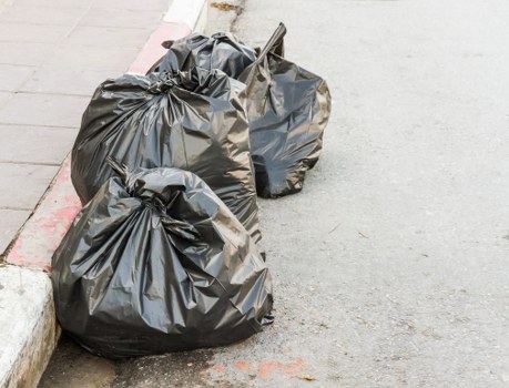 Commercial waste removal services in Fulham office setup